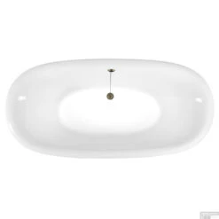 Vrijstaand Bad Sapho Regata 175x85x61 Cm Wit Met Leeuwenpoten Brons -Sealkin Badkamermeubilair Winkel vrijstaand bad sapho regata 175x85x61 cm wit met leeuwenpoten brons sph10121 7