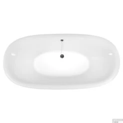 Vrijstaand Bad Sapho Regata 175x85x61 Cm Wit Met Leeuwenpoten Wit -Sealkin Badkamermeubilair Winkel vrijstaand bad sapho regata 175x85x61 cm wit met leeuwenpoten wit sph10221 4