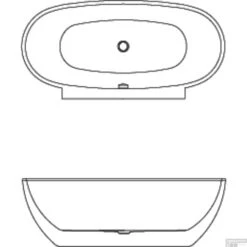 Vrijstaand Ligbad Allibert Asara 165x80x58 Cm Ovaal Mat Wit -Sealkin Badkamermeubilair Winkel vrijstaand ligbad allibert asara 165x80x58 cm ovaal mat wit tec1