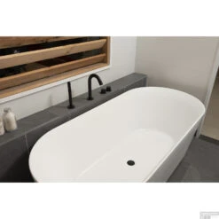 Vrijstaand Ligbad Luca Sanitair Primo Acryl 170x78x60 Cm Glans Wit (inclusief Afvoer En Sifon) -Sealkin Badkamermeubilair Winkel vrijstaand ligbad luca sanitair primo 1791 detail1 4