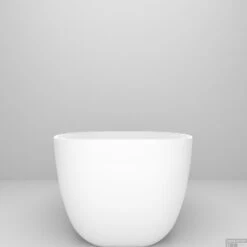 Vrijstaand Ligbad Salenzi Ocean Cast Marble Glans Wit -Sealkin Badkamermeubilair Winkel vrijstaand ligbad salenzi ocean cast marble glans wit sfeer4