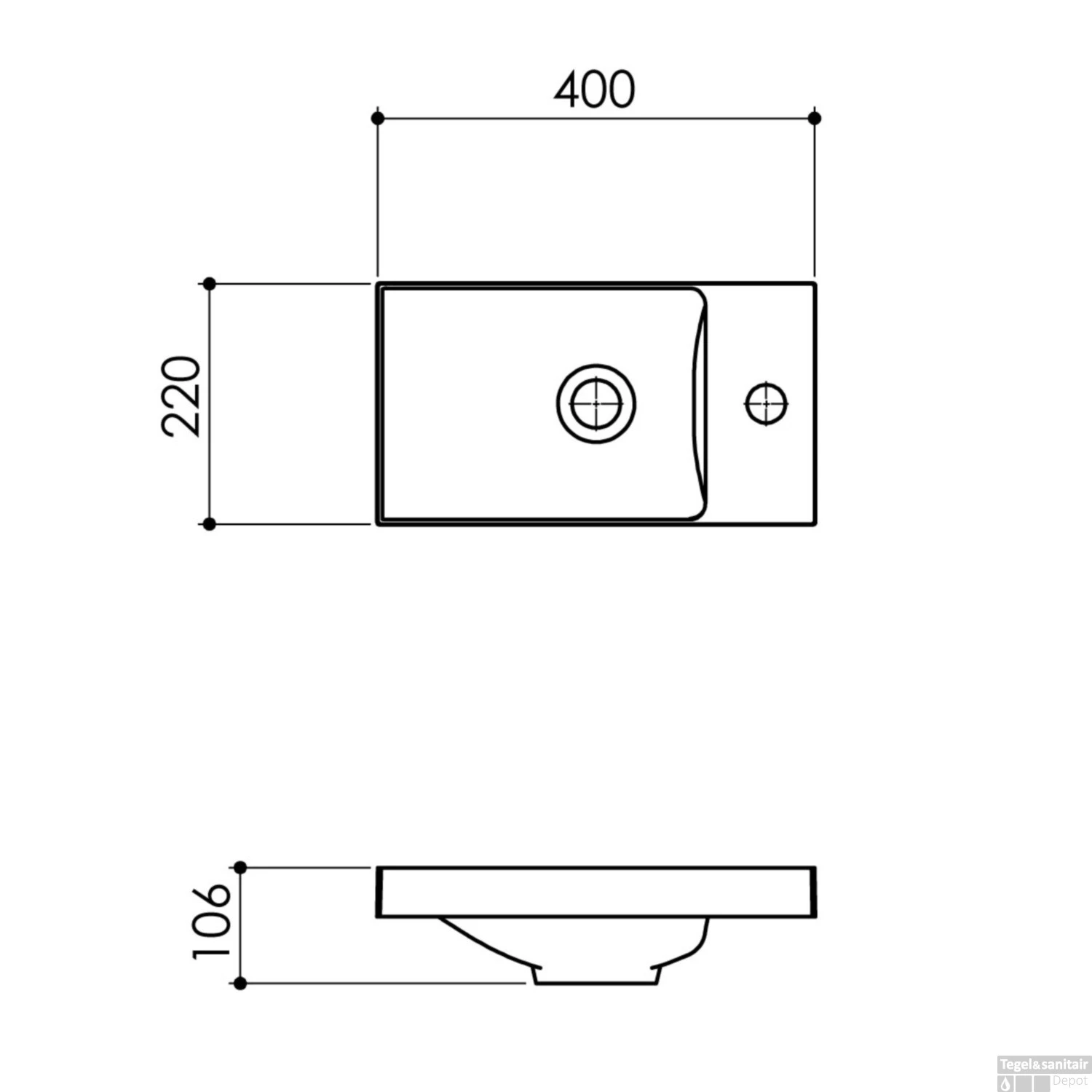 Fonteinkast BWS Mat Zwart Met Marble Fontein Mat Wit 9 Fonteinkast BWS Mat Zwart Met Marble Fontein Mat Wit - Afbeelding 7