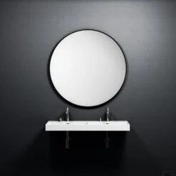 Wastafel Clou Wash Me 110x42x8 Cm Mineraal Marmer Wit (met Dubbele Wasbak) 13 Wastafel Clou Wash Me 110x42x8 Cm Mineraal Marmer Wit (met Dubbele Wasbak) -Sealkin Badkamermeubilair Winkel wash me concept a 1