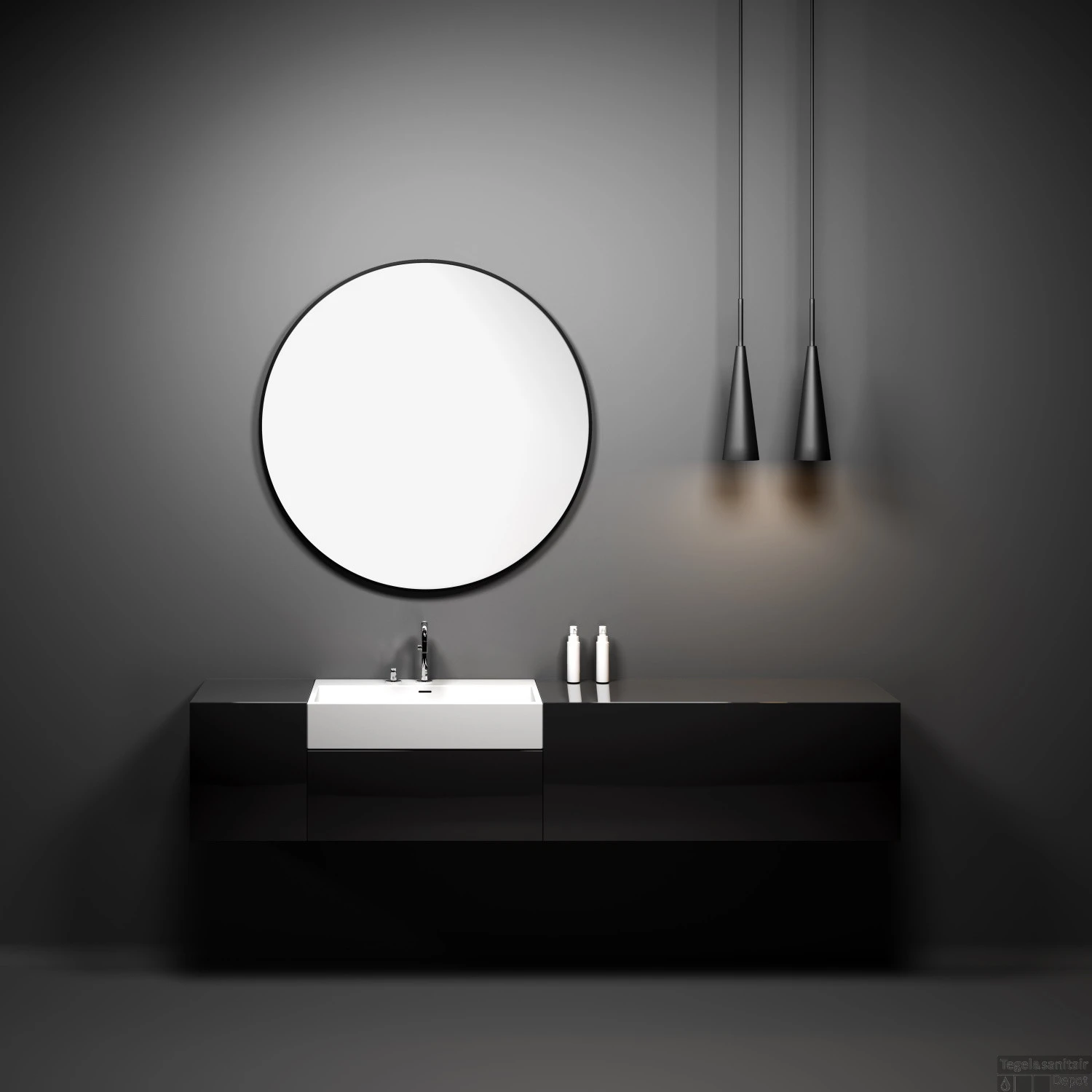 Wastafel Clou Wash Me 70x42x8 Cm Mineraal Marmer Wit 5 Wastafel Clou Wash Me 70x42x8 Cm Mineraal Marmer Wit - Afbeelding 3