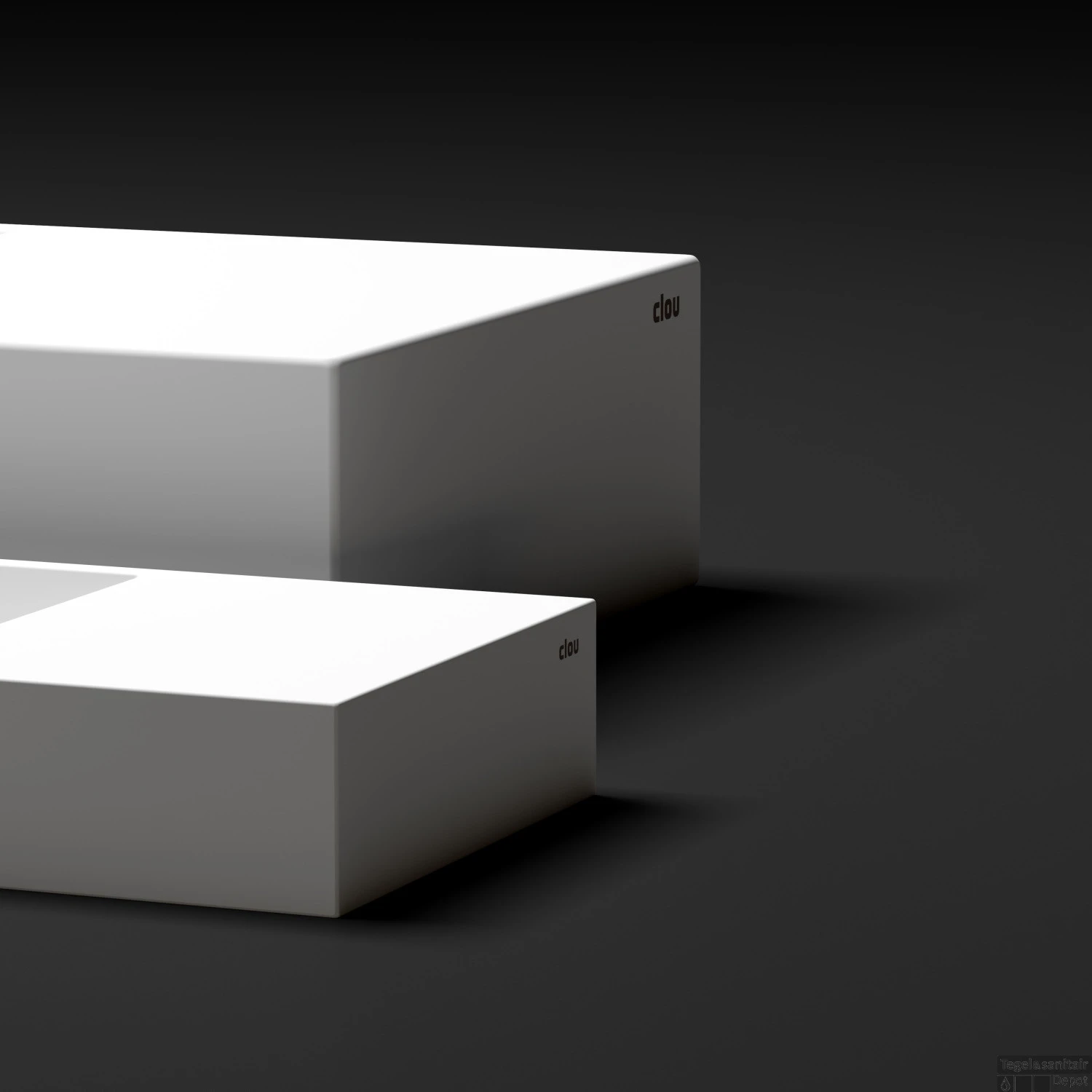 Wastafel Clou Wash Me 70x42x8 Cm Mineraal Marmer Wit 8 Wastafel Clou Wash Me 70x42x8 Cm Mineraal Marmer Wit - Afbeelding 6