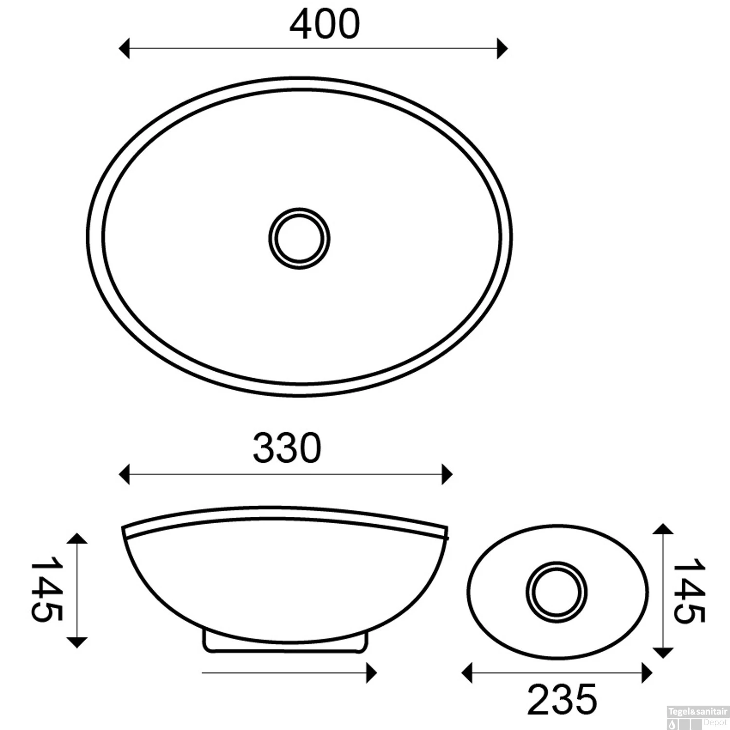 Waskompack Barco Keramiek 40x33x14.5 Cm CHROOM (Keuze Uit 3 Kranen) 5 Waskompack Barco Keramiek 40x33x14.5 Cm CHROOM (Keuze Uit 3 Kranen) - Afbeelding 3