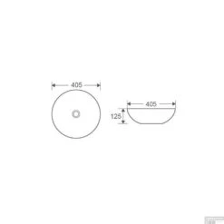 Waskom Boss & Wessing Raja Rond 40x12 Cm Terrazzo -Sealkin Badkamermeubilair Winkel waskom boss wessing raja rond 40x12 cm terrazzo tech