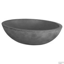 Waskom Differnz Dias 50x38x14cm Beton Donker Grijs -Sealkin Badkamermeubilair Winkel waskom differnz dias 50x38x14cm beton donker grijs detail