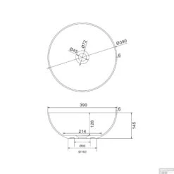 Opbouw Waskom Ideavit Solidthin 39x14,5 Cm Solid Surface Mat Lichtgrijs -Sealkin Badkamermeubilair Winkel waskom ideavit solidthin 39x14 5 tech