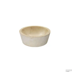 Waskom Imso Lavabo Cilindro Beige Marmer 40x15 Cm