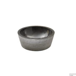 Waskom Imso Lavabo Cilindro Nero Marmer 40x15 Cm