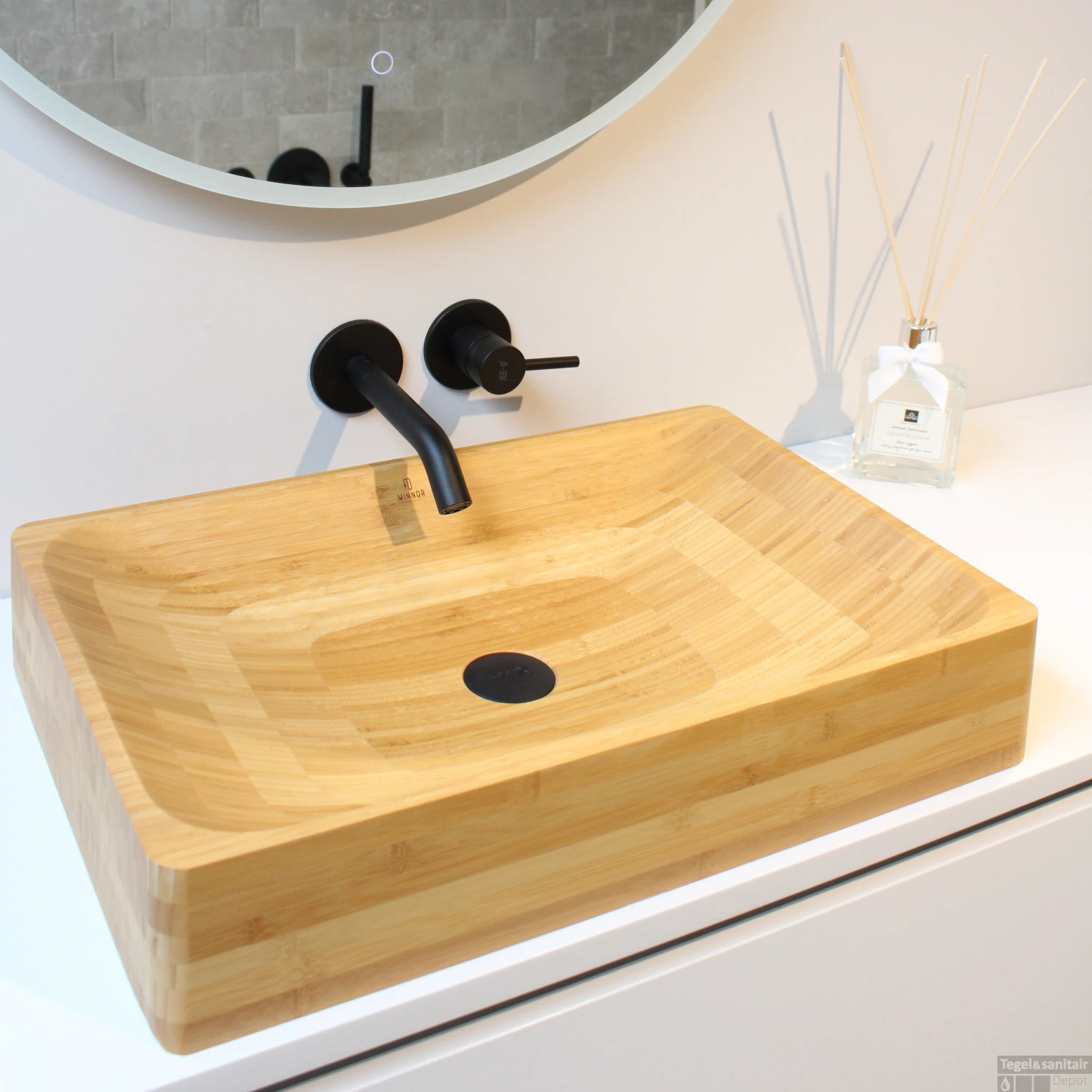 Waskom Minnor Rufa 60x40x11 Cm Bamboe Caramel 3 Waskom Minnor Rufa 60x40x11 Cm Bamboe Caramel