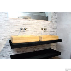 Waskom Minnor Rufa 60x40x11 Cm Bamboe Caramel 13 Waskom Minnor Rufa 60x40x11 Cm Bamboe Caramel -Sealkin Badkamermeubilair Winkel waskom minnor rufa 60x40x11 cm bamboe caramel sfeer5