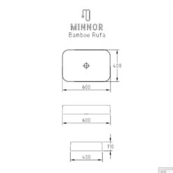 Waskom Minnor Rufa 60x40x11 Cm Bamboe Caramel 14 Waskom Minnor Rufa 60x40x11 Cm Bamboe Caramel -Sealkin Badkamermeubilair Winkel waskom minnor rufa 60x40x11 cm bamboe caramel tech