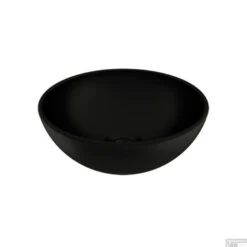 Waskom Opbouw Plieger Mini Round 26x12 Cm Keramiek (leverbaar In Drie Kleuren) -Sealkin Badkamermeubilair Winkel waskom plieger mini round 26x12 cm mat zwart