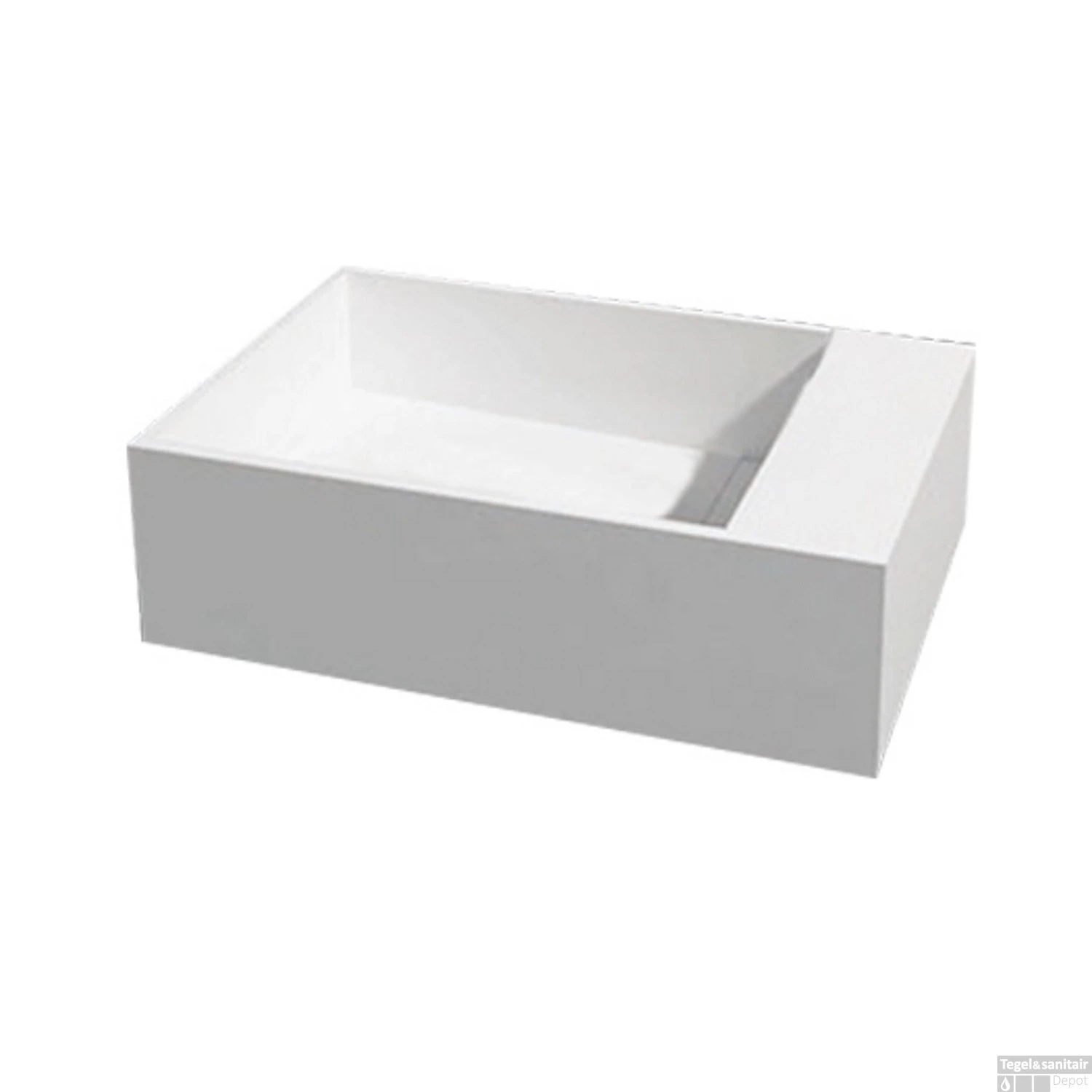 Fontein Best Design U50 Just Solid 50x30x15 Cm Mat Wit 3 Fontein Best Design U50 Just Solid 50x30x15 Cm Mat Wit