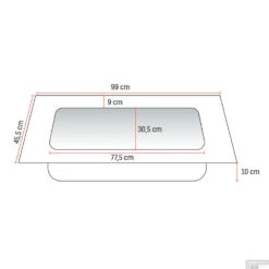 Wastafel Boss & Wessing Veroni 45.5x99 Cm Zonder Kraangat Solid Surface Wit -Sealkin Badkamermeubilair Winkel wastafel boss wessing zonder kraangat 45.5x99 cm solid surface wit tech
