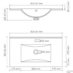 Wastafel Differnz Country Slide Keramiek Wit -Sealkin Badkamermeubilair Winkel wastafel differnz country slide keramiek wit tech