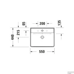 Wastafel Duravit D-Neo Met Overloop Kraanvlak Zonder Kraangat 55 Cm Hoogglans Wit -Sealkin Badkamermeubilair Winkel wastafel duravit d neo inbouw met overloop kraanvlak zonder kraangat 55 cm hoogglans wit tech