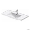 Wastafel Duravit D-Neo Met Overloop Kraanvlak 1 Kraangat 100.5 Cm Hoogglans Wit -Sealkin Badkamermeubilair Winkel wastafel duravit d neo met overloop kraanvlak 1 kraangat 100.5 cm hoogglans wit 3