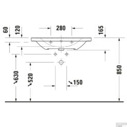 Wastafel Duravit D-Neo WonderGliss Met Rand Overloop Kraanvlak Zonder Kraangat 80 Cm Hoogglans Wit 9 Wastafel Duravit D-Neo WonderGliss Met Rand Overloop Kraanvlak Zonder Kraangat 80 Cm Hoogglans Wit -Sealkin Badkamermeubilair Winkel wastafel duravit d neo wondergliss met rand overloop kraanvlak zonder kraangat 80 cm hoogglans wit tech2