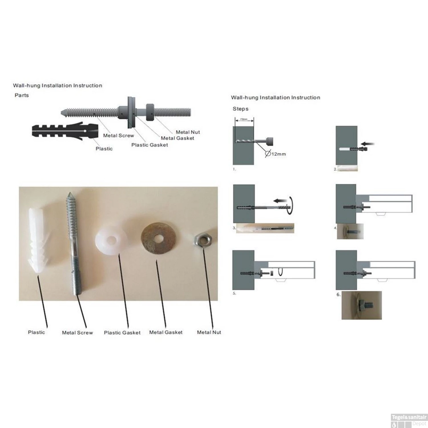 Wastafel Best Design Opera-100 Just-Solid 100x42x10 Cm Mat Wit 5 Wastafel Best Design Opera-100 Just-Solid 100x42x10 Cm Mat Wit - Afbeelding 3