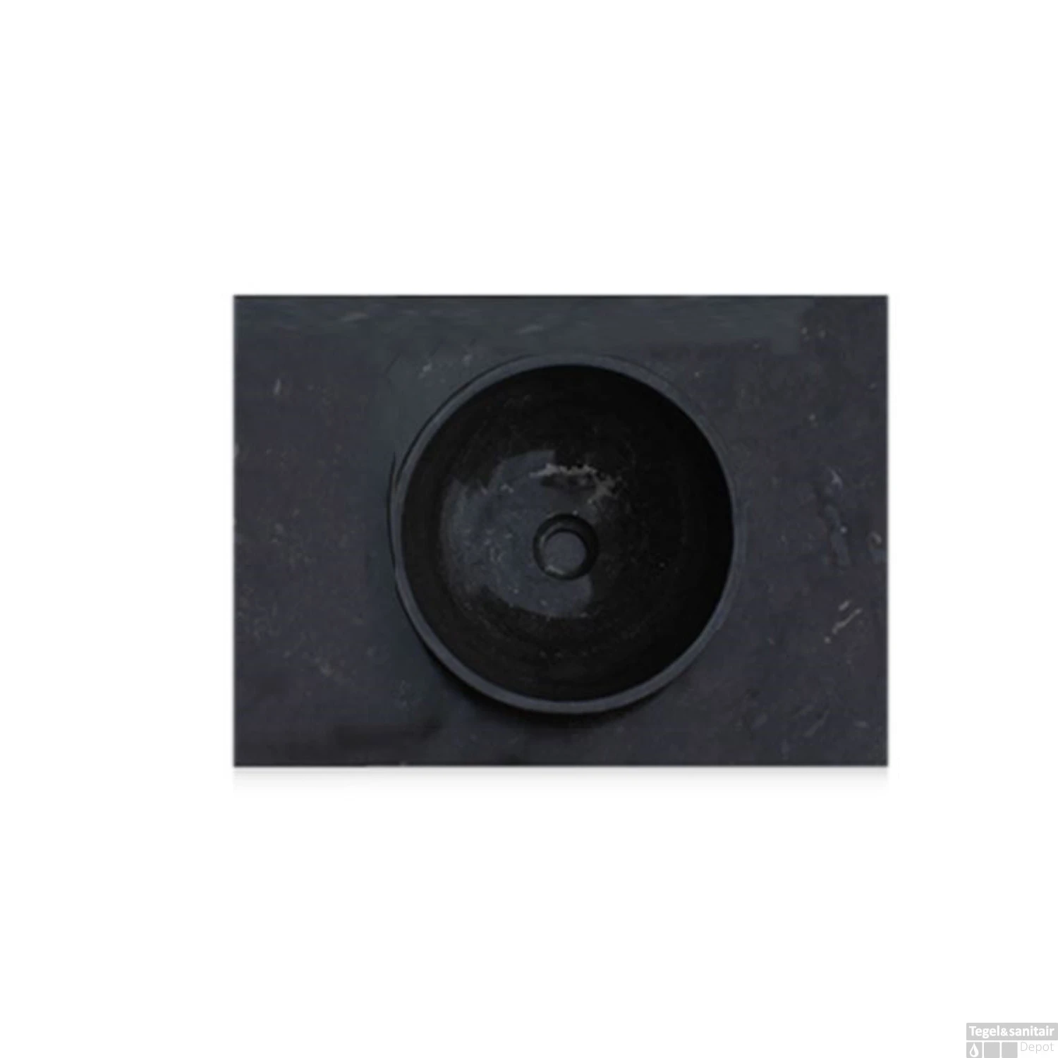 Wastafel Sanilux Trend Dynasty 60 Natuursteen 60x47x3 Cm 4 Wastafel Sanilux Trend Dynasty 60 Natuursteen 60x47x3 Cm - Afbeelding 2