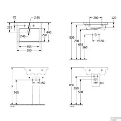Wastafel Villeroy & Boch Subway 3.0 Geschikt Voor Meubel 44x55x16.5 Cm Wit Alpin 13 Wastafel Villeroy & Boch Subway 3.0 Geschikt Voor Meubel 44x55x16.5 Cm Wit Alpin -Sealkin Badkamermeubilair Winkel wastafel villeroy boch subway 3.0 44x55x16.5 cm wit alpin tech