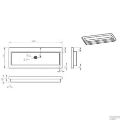 Wastafel Wiesbaden B-Stone 120x46x5 Cm Zonder Kraangaten Hardsteen Zwart 5 Wastafel Wiesbaden B-Stone 120x46x5 Cm Zonder Kraangaten Hardsteen Zwart -Sealkin Badkamermeubilair Winkel wastafel wiesbaden b stone 120x46x5 cm met zonder kraangaten hardsteen zwart tech