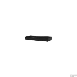 Wastafelblad Legend 100 2 Kraangaten Mat Zwart -Sealkin Badkamermeubilair Winkel wastafelblad legend 100 mat zwart 2 2