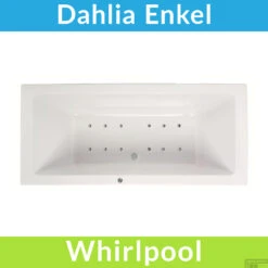 Whirlpool Boss & Wessing Dahlia Jetline 170x75 Cm Bodem Luchtsysteem Geborsteld RVS