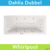 Whirlpool Boss & Wessing Dahlia Jetline 190x90 Cm Dubbel Systeem Geborsteld RVS