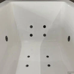 Whirlpool Boss & Wessing Dahlia Jetline180x80 Cm Dubbel Systeem Black Tin -Sealkin Badkamermeubilair Winkel whirlpool boss wessing urby 170x75 cm dubbel systeem black tin sfeer2 1