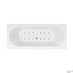 Whirlpool Boss & Wessing Urby 190x90 Cm Bodem Luchtsysteem -Sealkin Badkamermeubilair Winkel whirlpool boss wessing urby dubbel 3 1 1