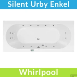 Whirlpool Boss & Wessing Urby Silent 1 180x80cm Enkel Systeem