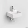 Fontein Clou Flush 1 28x27x9cm Keramiek Glans Wit (Zonder Kraangat) -Sealkin Badkamermeubilair Winkel x0y0w550h550cw1280ch1280 s ft7558