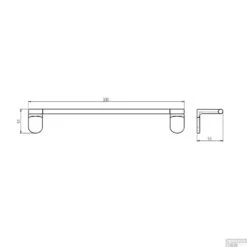 Handdoekhouder Sapho Zero Hangend 33 Cm Chroom 9 Handdoekhouder Sapho Zero Hangend 33 Cm Chroom -Sealkin Badkamermeubilair Winkel ze320 handdoekhouder sapho zero hangend 33 cm chroom 2