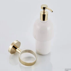 Zeepdispenser Boss & Wessing Dorado Goud -Sealkin Badkamermeubilair Winkel zeepdispenser boss wessing dorado goud sk21987 5