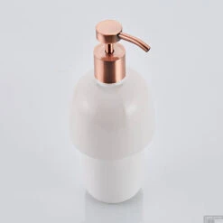 Zeepdispenser Boss & Wessing Geborsteld Koper -Sealkin Badkamermeubilair Winkel zeepdispenser boss wessing geborsteld koper sk22059 3