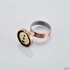 Zeepdispenser Boss & Wessing Geborsteld Koper -Sealkin Badkamermeubilair Winkel zeepdispenser boss wessing geborsteld koper sk22059 6