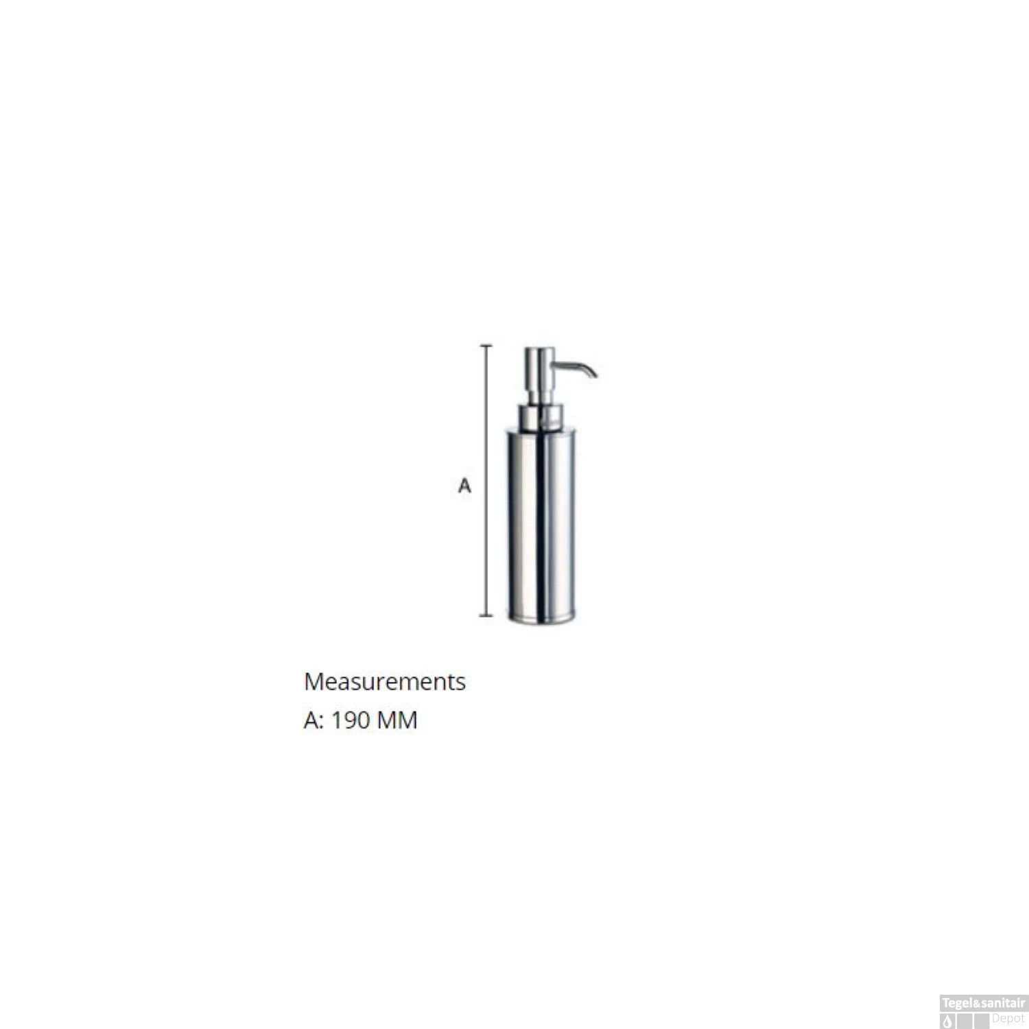 Zeepdispenser Smedbo Outline 180 Ml Chroom 5 Zeepdispenser Smedbo Outline 180 Ml Chroom - Afbeelding 3