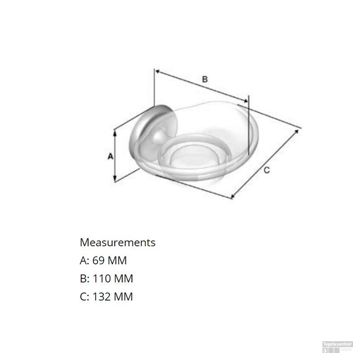 Zeephouder Smedbo Villa 61 X 14.7 Cm Chroom 4 Zeephouder Smedbo Villa 61 X 14.7 Cm Chroom - Afbeelding 2