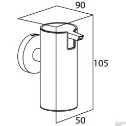 Zeeppomp Groot Tiger Boston RVS Glans -Sealkin Badkamermeubilair Winkel zeeppomp groot tiger boston rvs glans4008913063408 3 copy