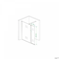 Zijwand Boss & Wessing Draaibaar Hoekprofiel 30x200cm NANO Coating 8mm 5 Zijwand Boss & Wessing Draaibaar Hoekprofiel 30x200cm NANO Coating 8mm -Sealkin Badkamermeubilair Winkel zijwand boss wessing draaibaar hoekprofiel 30x200cm nano coating 8mm tech