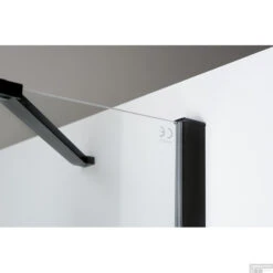 Douchedeur Sapho Zoom Line Black Draaideur 130x200 Cm 6 Mm Gecoat Glas Mat Zwart -Sealkin Badkamermeubilair Winkel zl1313b douchedeur sapho zoom line black draaideur 130x200 cm 6 mm gecoat glas mat zwart 7